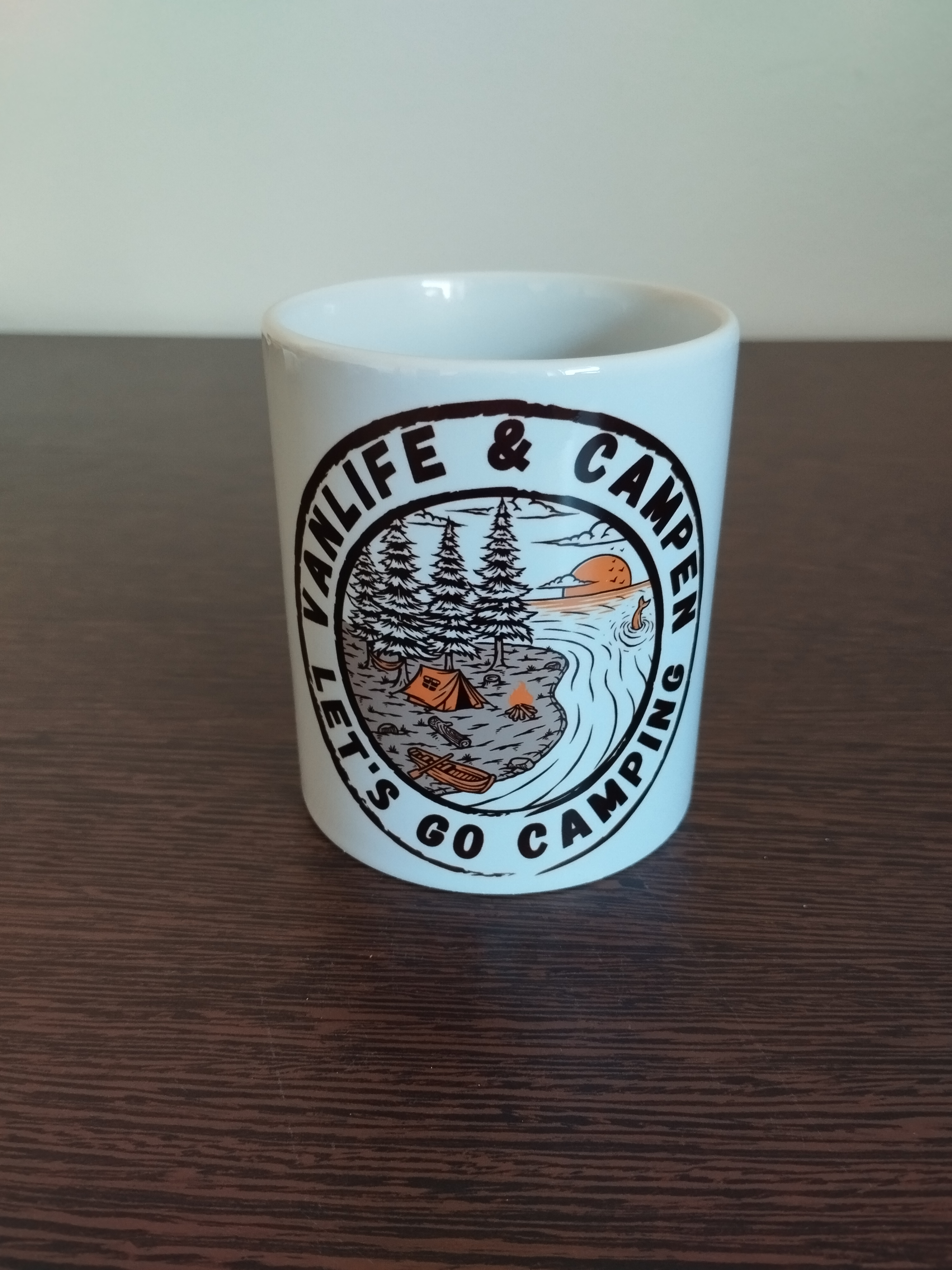 Keramiktasse -Tasse weiß 11oz 