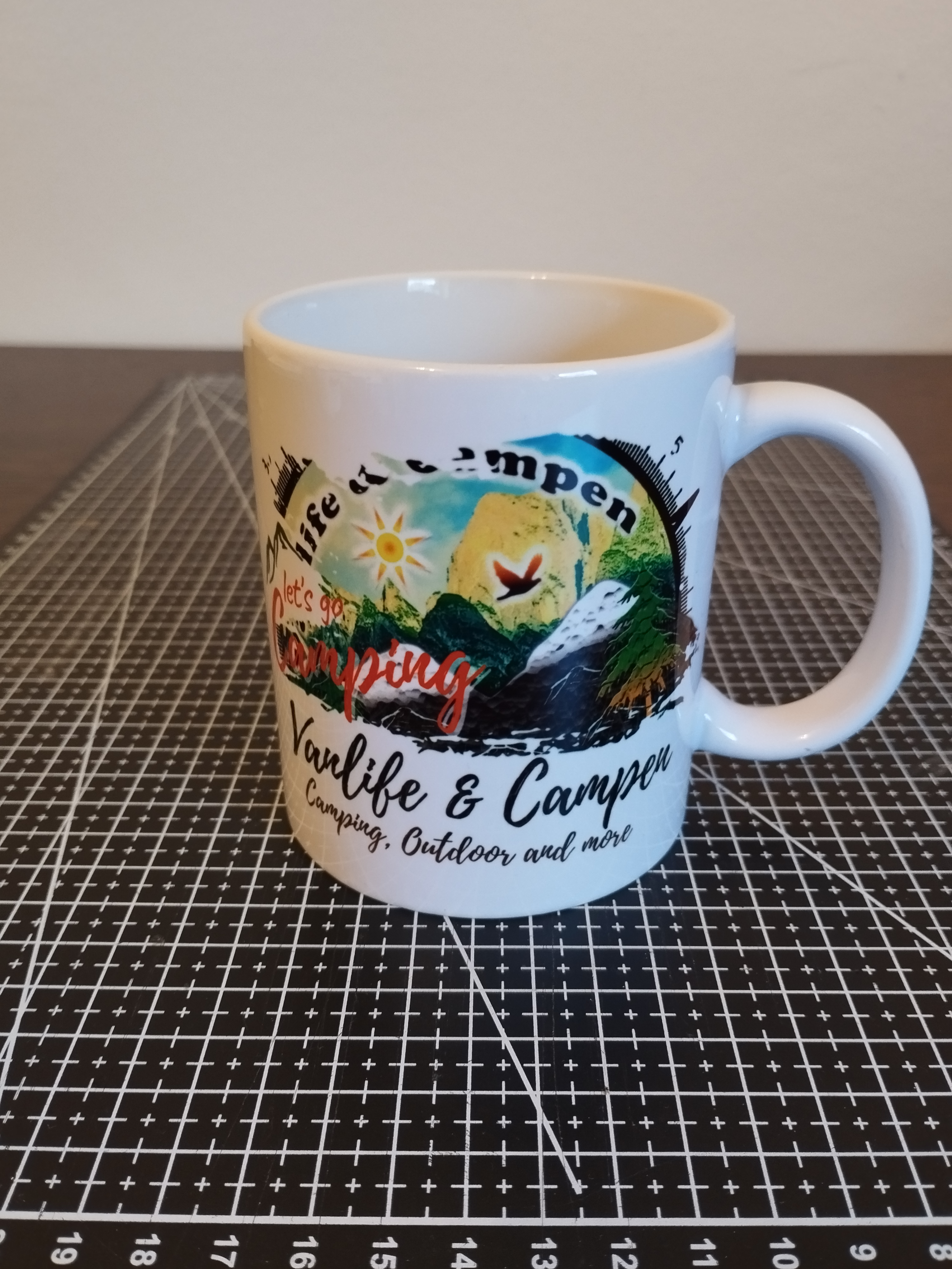 Keramiktasse -Tasse weiß 11oz  Kopie