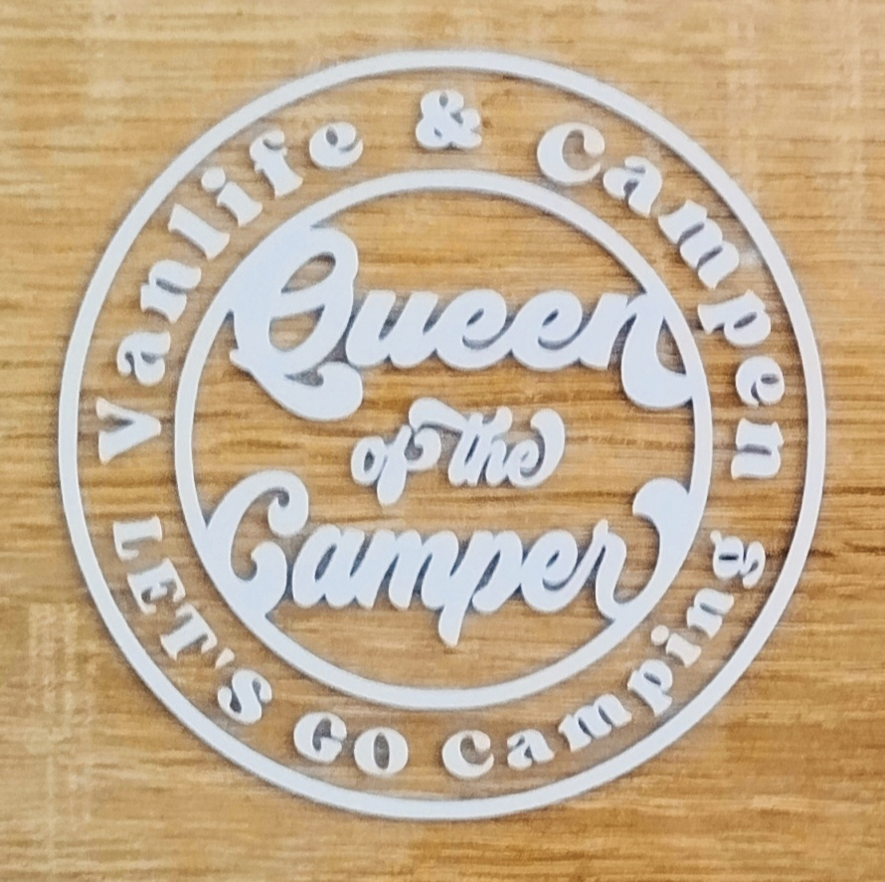 Runder Vanlife & Campen Sticker